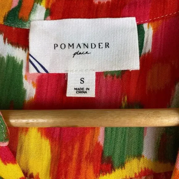 Tuckernuck Pomander Place Kenzo Magnolia Watercolor Dress Size Small - Picture 11 of 14